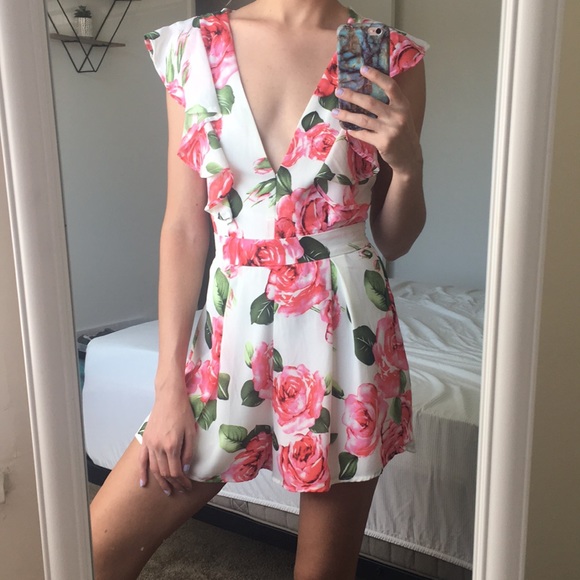 Charlotte Russe Dresses & Skirts - Floral Romper